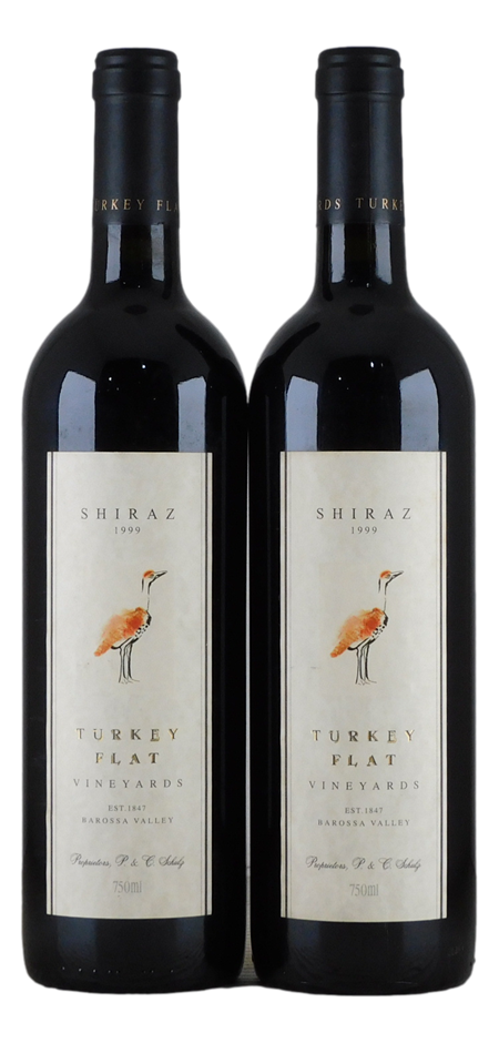 Turkey Flat Shiraz 1999 (2x 750mL), Barossa Valley.