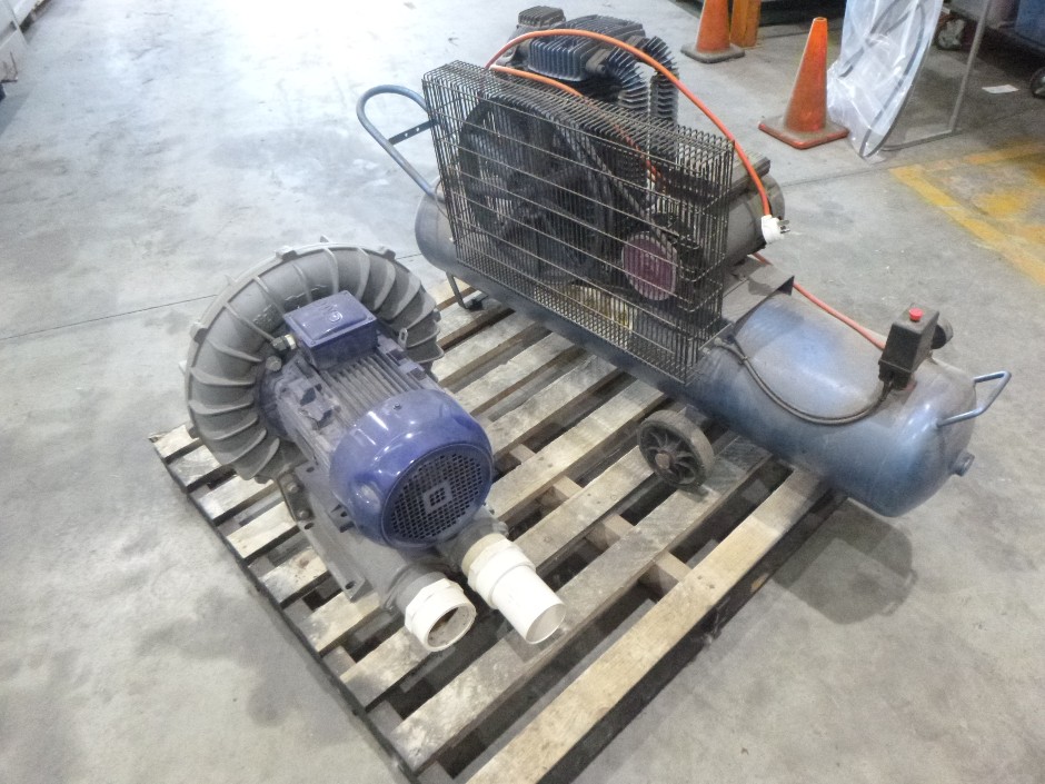Pilot Air Model- K25 SDL Mobile Air Compressor With Industrial Blower</p