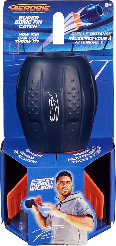 14 x AEROBIE Super Sonic Fin Catch Football Toy
