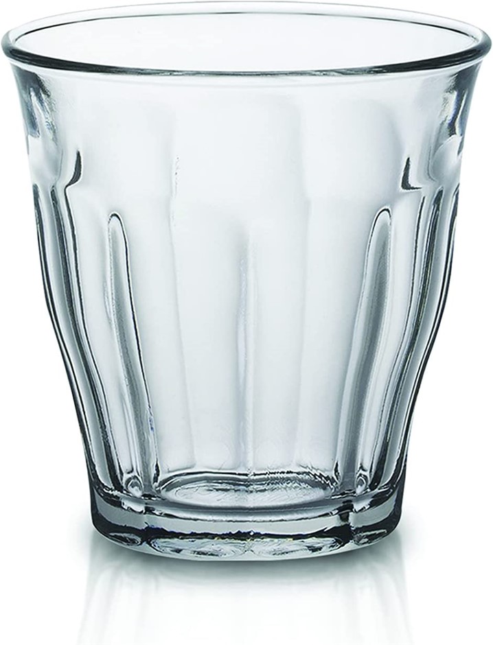 5 X DURALEX Picardie Tumbler, Clear, 310 ml Capacity (6 Pieces Set). NB: So