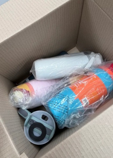 Assorted Bottles/Tumblers, some may have been used and/or damaged. Incl: Ow