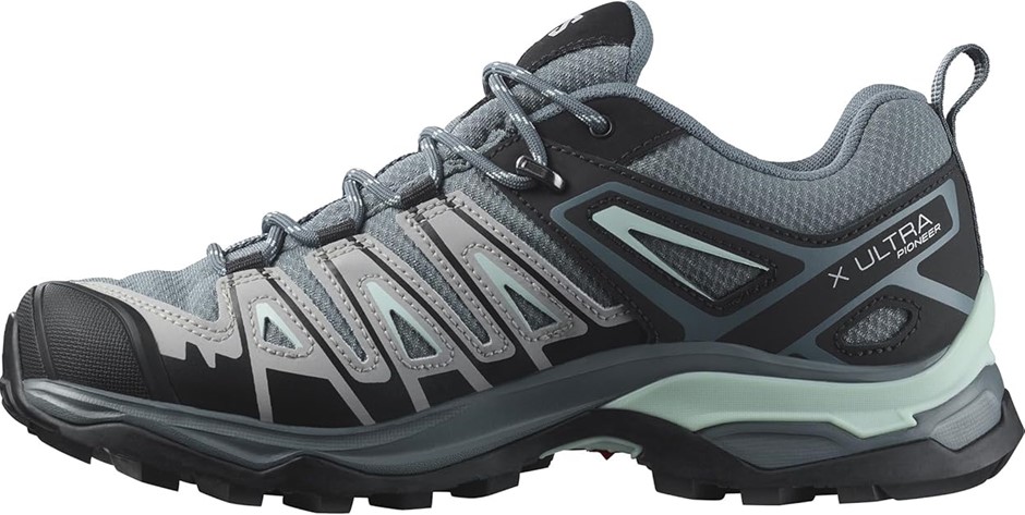 SALOMON Women's X Ultra Pioneer GTX Hiking Shoes, Size US6.5 / EU38, Stormy