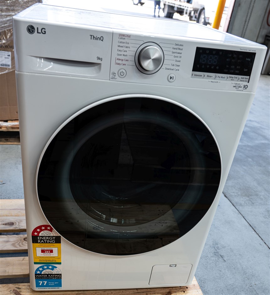 LG Fully Automatic Front Load Washing Machine, 8kg. N.B: Minor use.