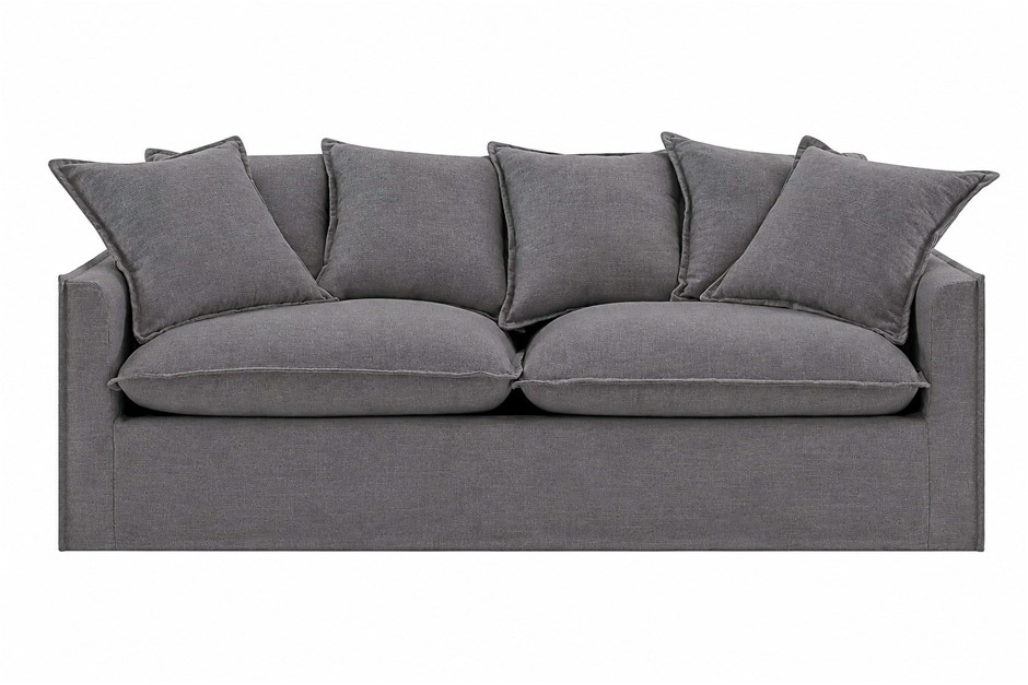 BROSA Palermo 3 Seater Sofa (Dark Grey)