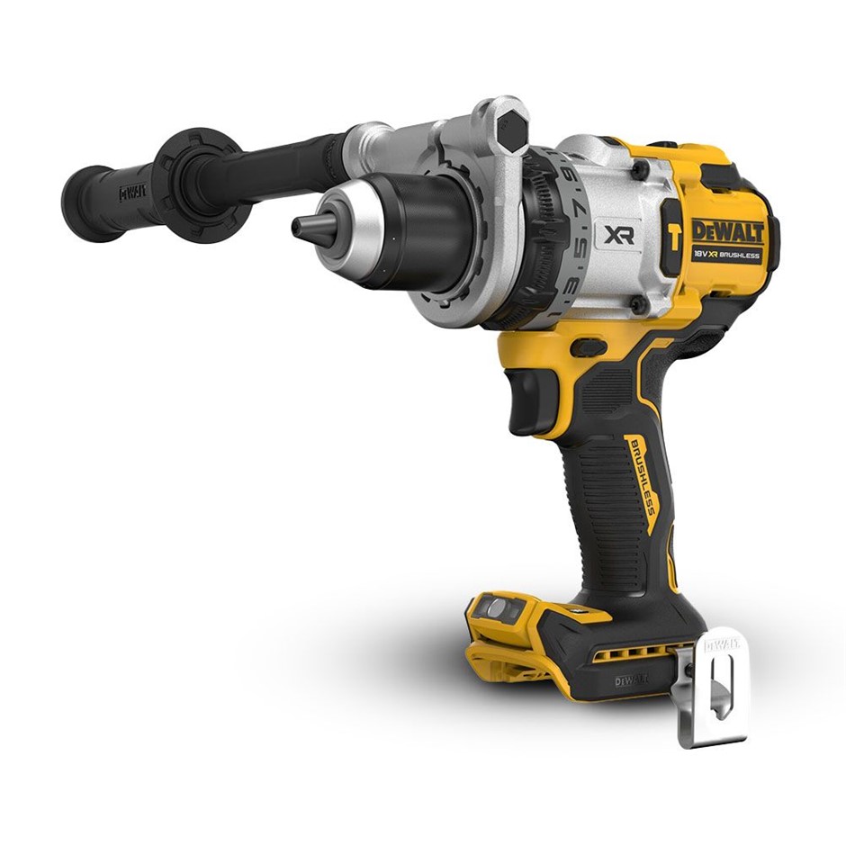 DeWALT 18V XR 3 Speed Premium Brushless Hammer Drill Driver - Skin Only.