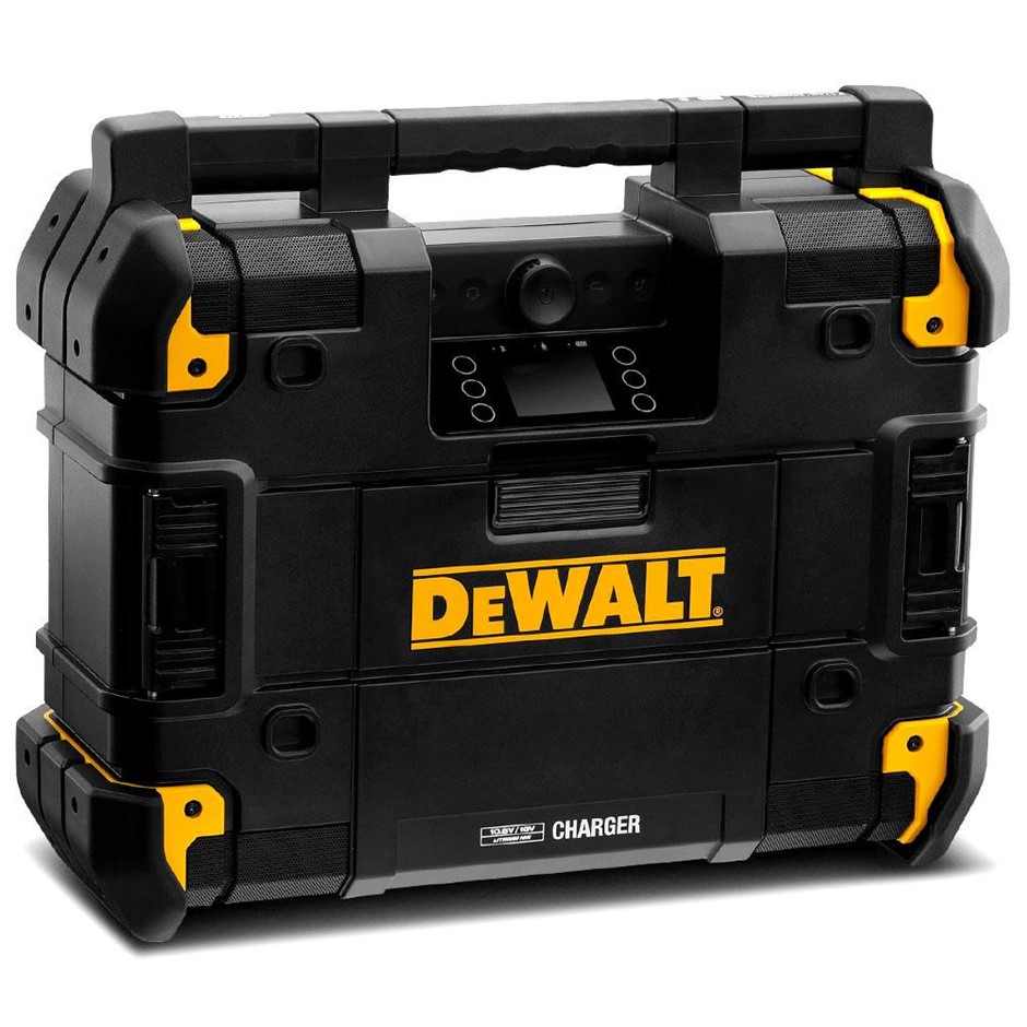 DeWALT 18V-54V XR TSTAK Li-ion Cordless Bluetooth Charger DAB Digital Jobsi
