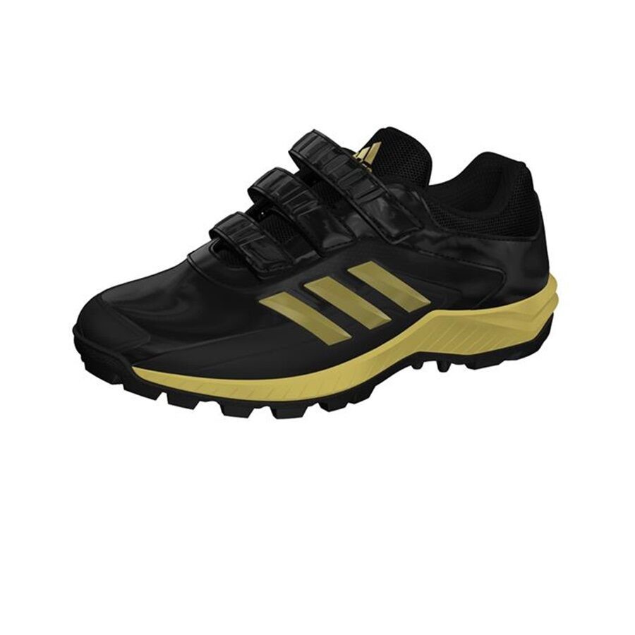 ADIDAS Kids Adipure Trainer AC Sports Shoes, US2/UK1.5, Black / Gold. Buye
