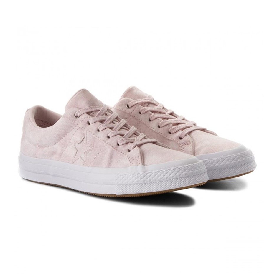CONVERSE Unisex One Star Low Lace Up Shoes, UK9.5(M)11.5(W)/EU43, Barely Ro
