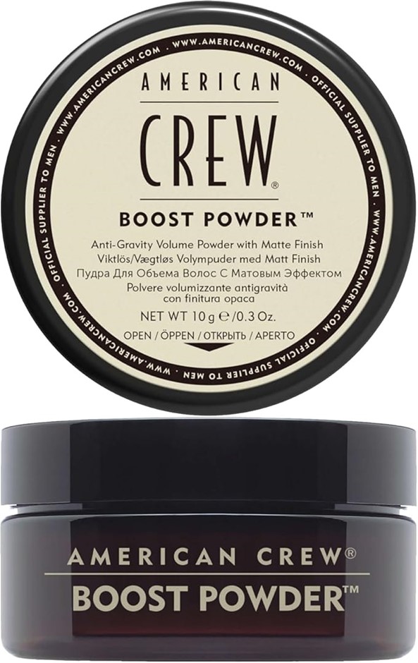 2 x American Crew Boost Powder, 10g. Anti-gravity volume powder with matte