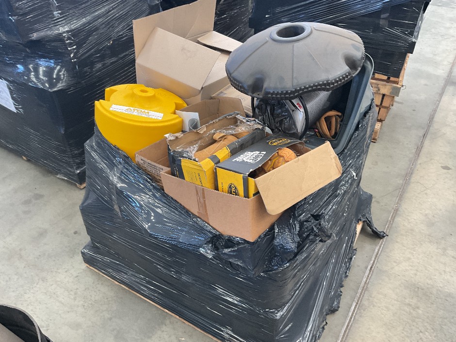 Cleaning and Office Supplies and Oliver Work Boots Pallet Of