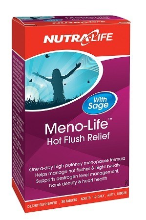 Meno-Life Hot Flush Relief Tablets 30 Ta