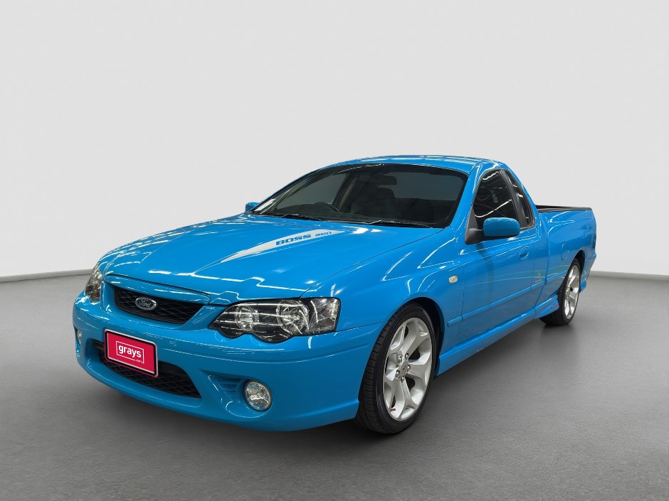 2007 Ford Falcon XR8 (Rip Curl Edition) Single Cab Utility (Petrol V8 ) (Auto)  **Blue Slip With Vehicle**