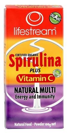Lifestream Spirulina Plus Vitamin C - 10