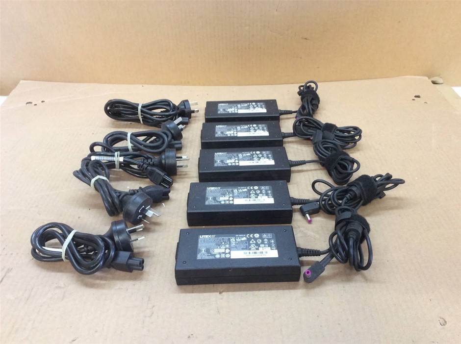 Lite-On PA-1121-26 120W AC Adapter Power Supply (Lot of 5)