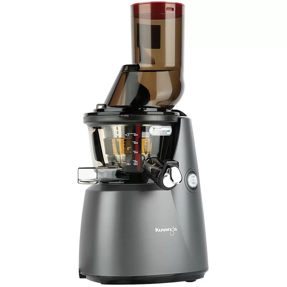 KUVINGS Whole Slow Juicer, Grey, Model C8000, Made In Korea.