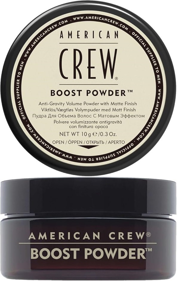 2 x American Crew Boost Powder, 10g. Anti-gravity volume powder with matte