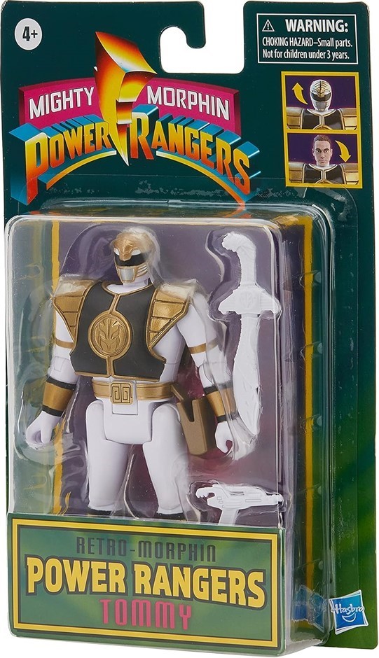 POWER RANGERS Retro-Morphin White Ranger, Tommy, Model No.: F0547. Buyers