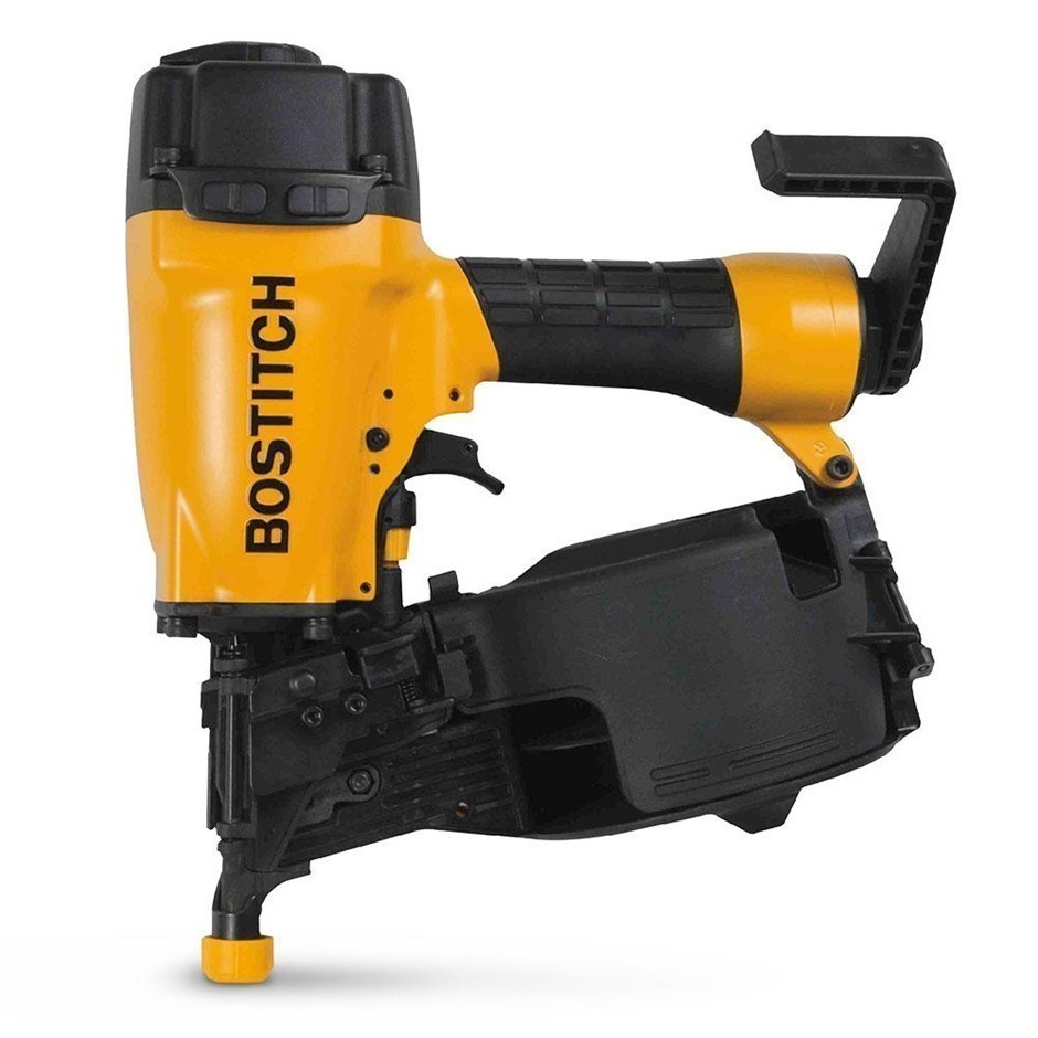 BOSTITCH 32-64mm Pneumatic Coil Nailer. NB: Minor use.