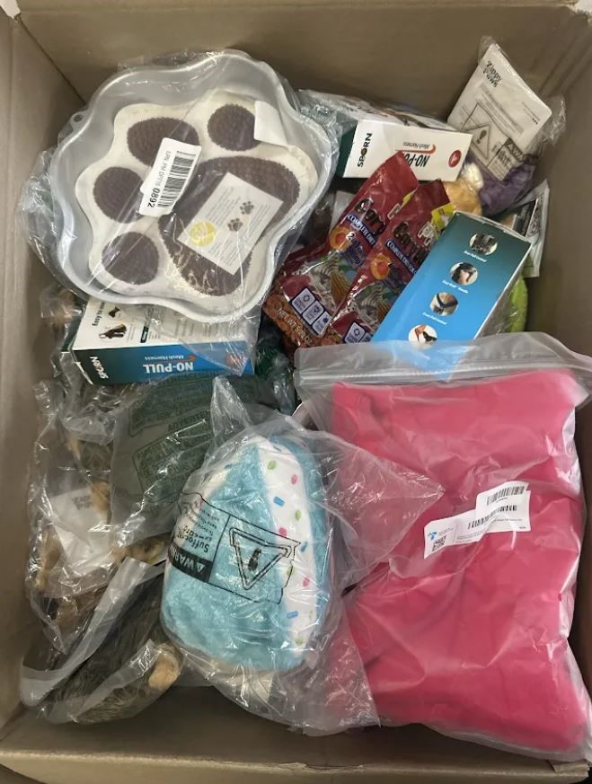 Full box assorted pet supply