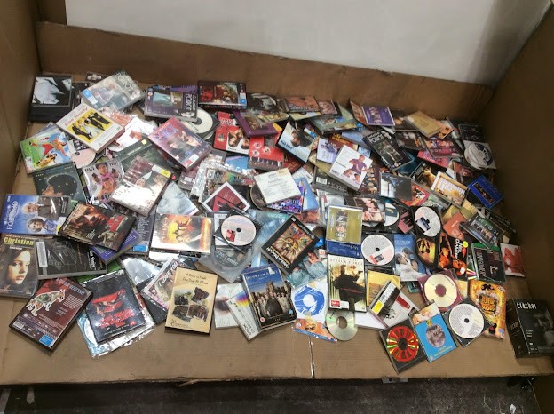 Mixed Assorted DVD / VCD / CD Movies
