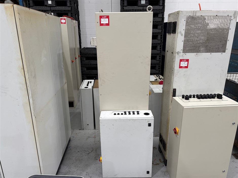2x Assorted Electrical Control Cabinets
