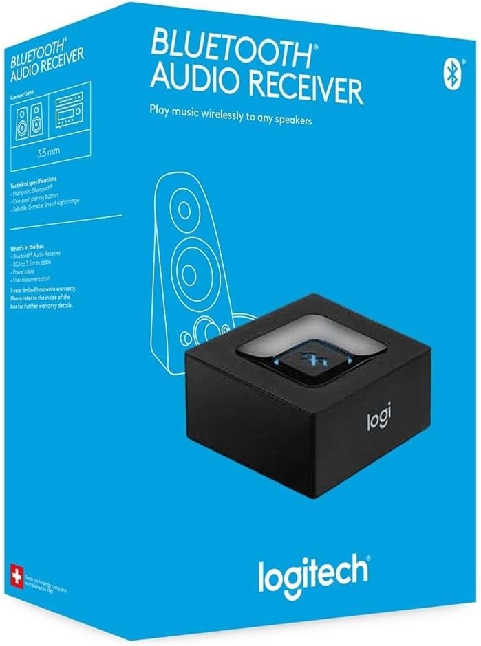 LOGITECH Bluetooth Audio Receiver. Buyers Note - Discount Freight Rates Ap