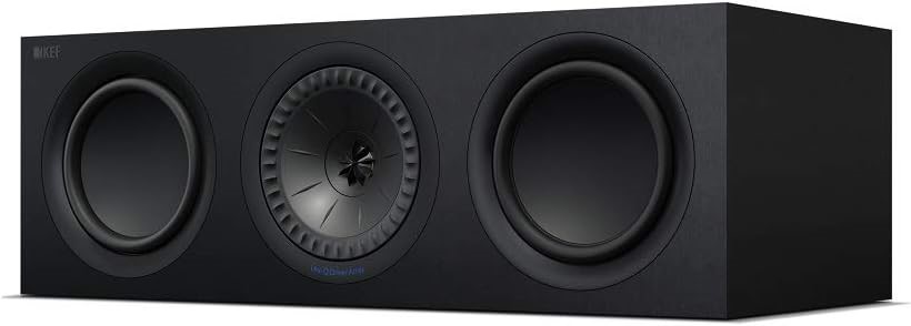 KEF Q650c Center Channel Speaker - Black Buyers Note - Discount Freight Ra