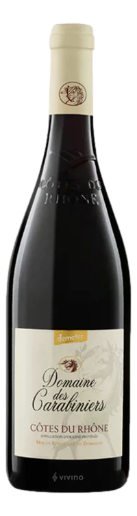 Domaine Des Carabiniers AOP Cote-du-Rhone Rouge 2019 (6x 750mL) France