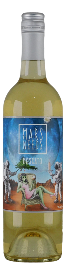 Muster Wines Mars Needs Moscato NV (6x 750mL), SA.