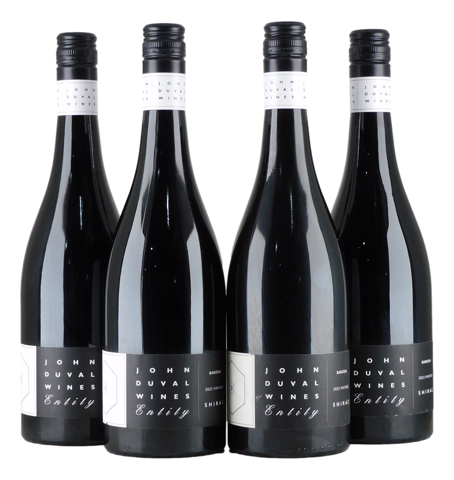 John Duval Entity Shiraz 2022 (4x 750mL), SA.