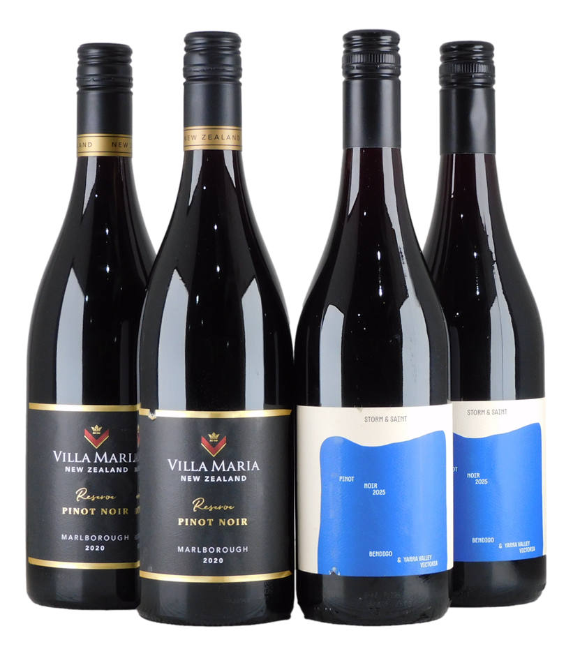 Mixed Red Wine Pack (4x 750mL). Multi Region.