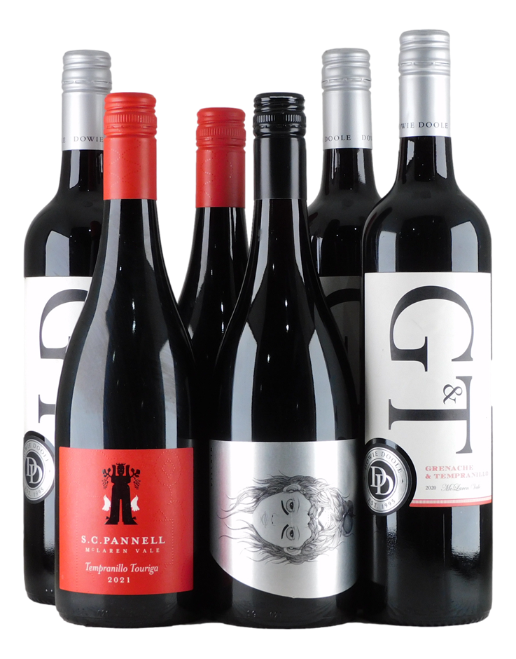 Mixed Red Wine Pack (6x 750mL). SA.