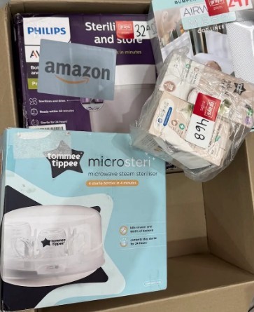 5 x Baby Items Incl: Philips Bottle Steriliser, Tommee Tippee Microwave Str