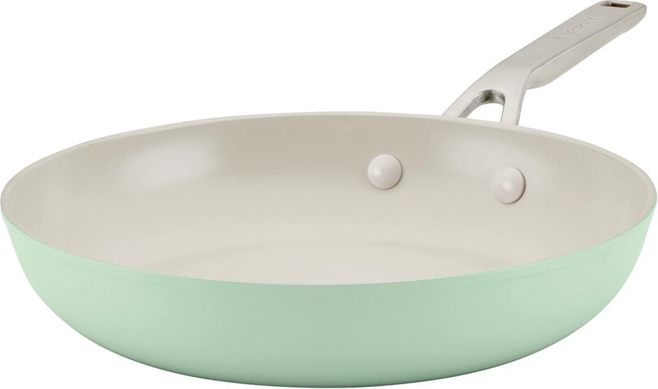 KITCHENAID Hard Anodized Ceramic Nonstick Frying Pan/Skillet, 10 Inch, Pist