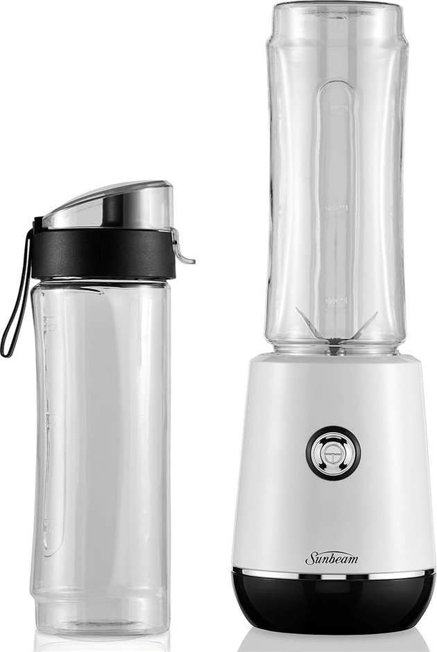 SUNBEAM Insta Go Personal Blender & Smoothie Maker w/ 2 Portable Blending B