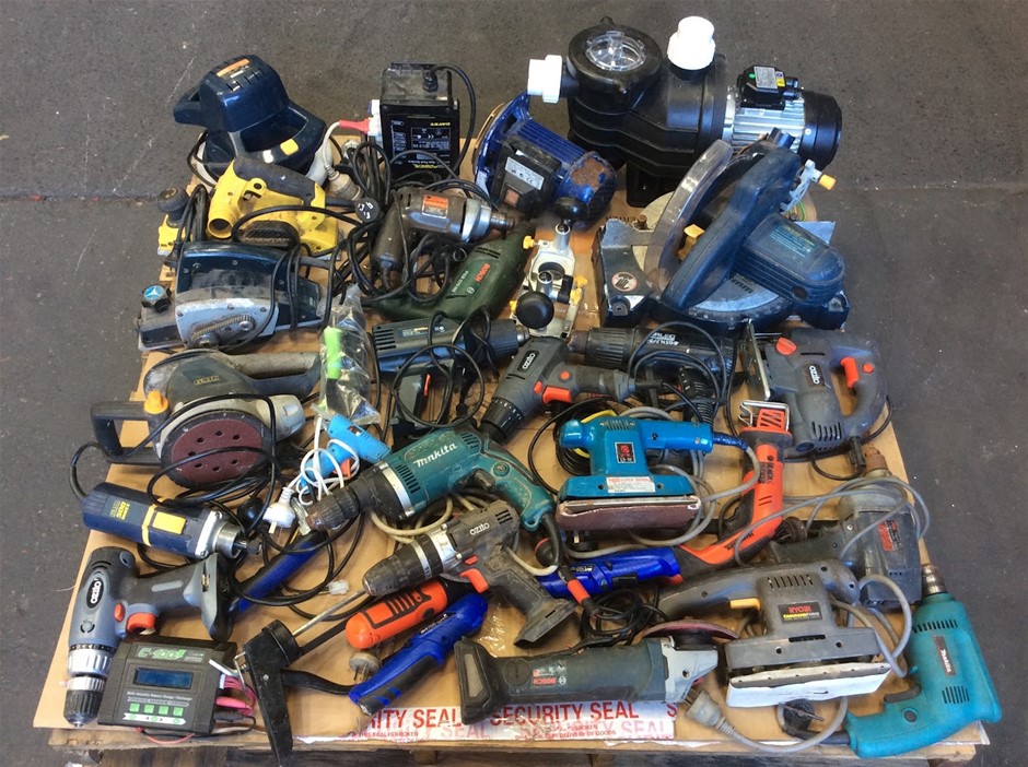 Mixed Brand Power Tools / Workshop Equipment