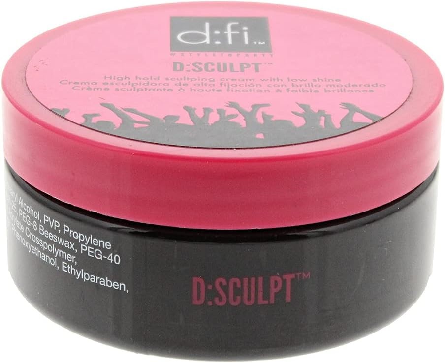 2 x AMERCIAN CREW D:fi Sculpt High Hold Hair Cream, 75g. Buyers Note - Dis