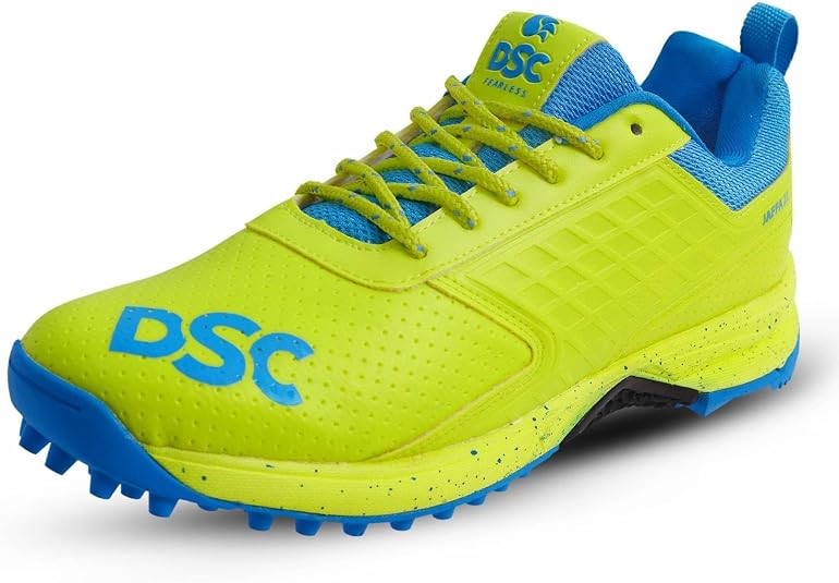 DSC Men's Jaffa 22 Cricket Shoes, US6/UK5(25.4cm), LY23 Lime Yellow. Buyer