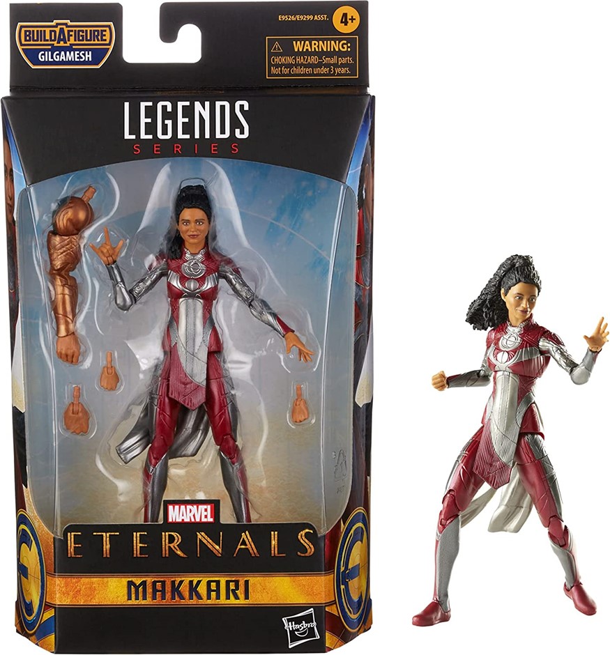 MARVEL Legends Series The Eternals Makkari Lauren Ridloff, 30cm Action Figu