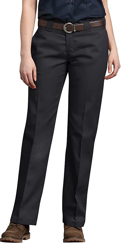 DICKIES Women's Original 774 Work Pant, 10 Tall, Black, FP774BK. Buyers No