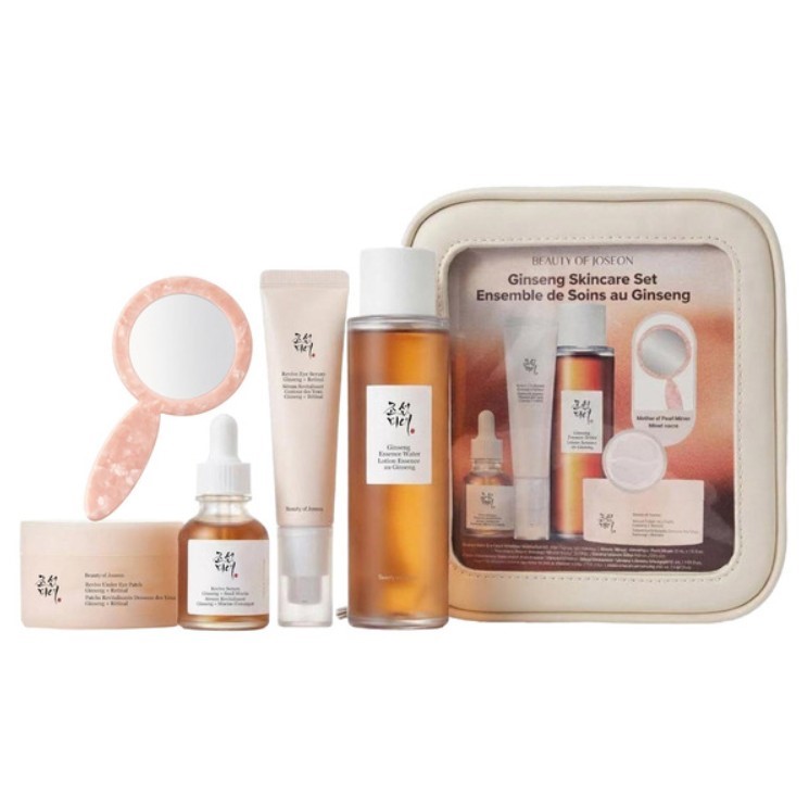 BEAUTY OF JOSEON Ginseng Ensemble Skincare Set. N.B: Mirror is missing & ba