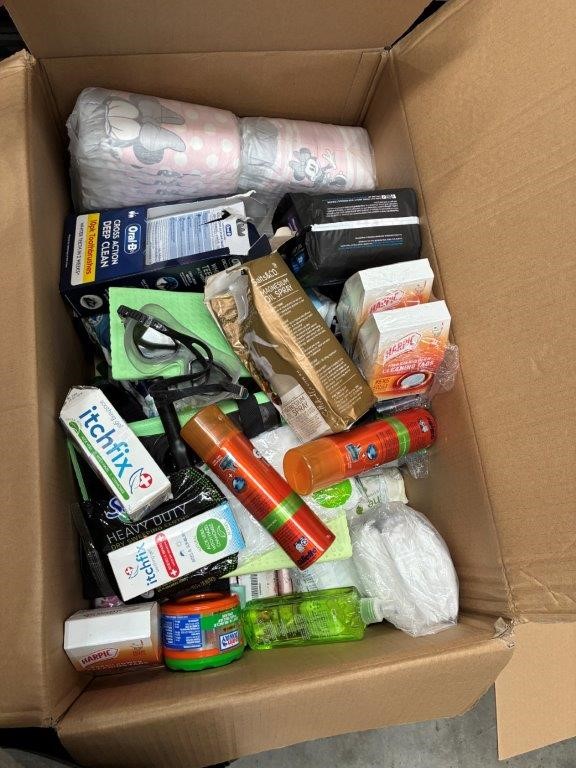 Assorted Household Products, inc. U BY KOTEX & ORAL-B, And More. NB: Not in