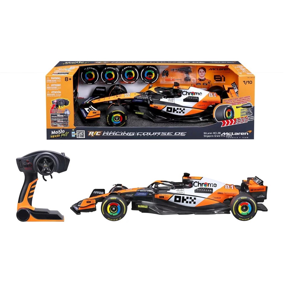 MAISTO 1:10 Formula Racing RC McLaren Oscar Piastri. NB: Seconds. Import