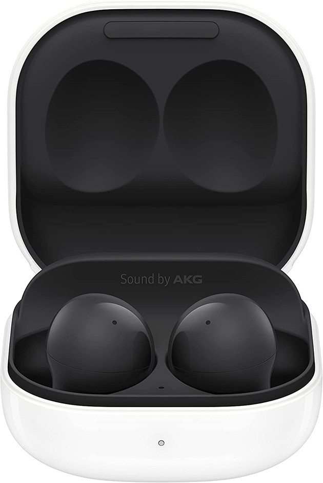 SAMSUNG Galaxy Buds 2, Black/ Graphite, SM-R177NZKAASA. NB: missing cable a