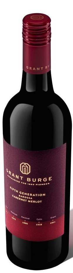 Grant Burge `5th Generation` Cabernet Merlot 2024 (6x 750mL), Barossa. SA.