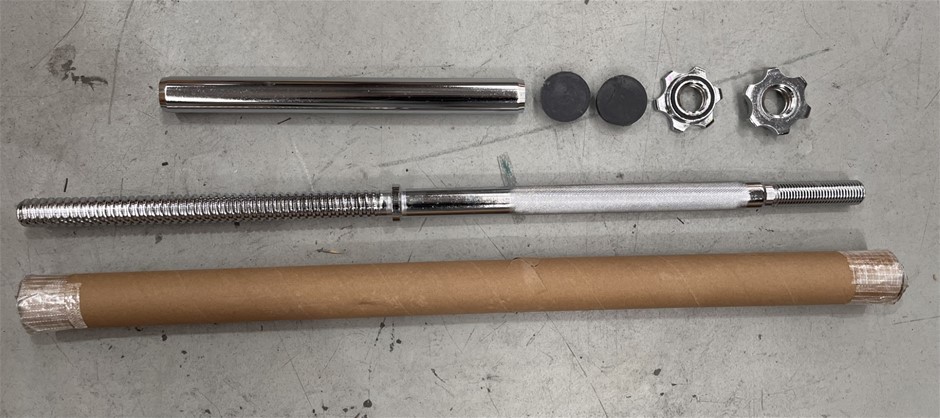 GENERIC Threaded Dumbbell Handles, Set of 2. NB: Sold as shown in image.