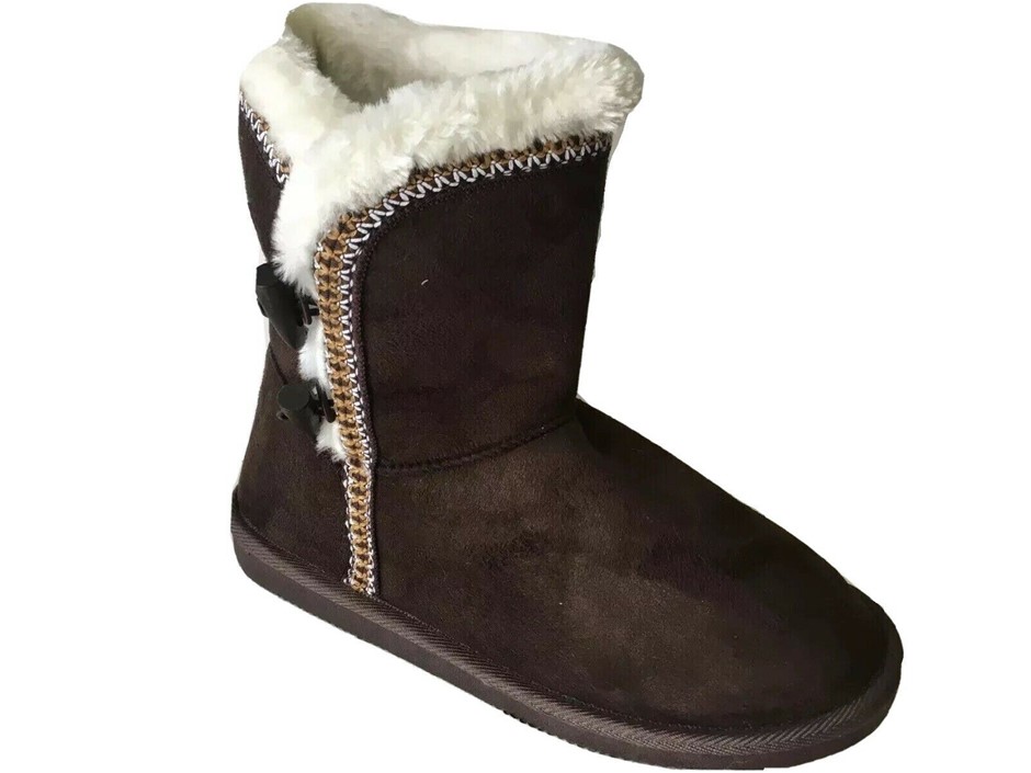 Winter Lady UGG style boots SISSI chocolate