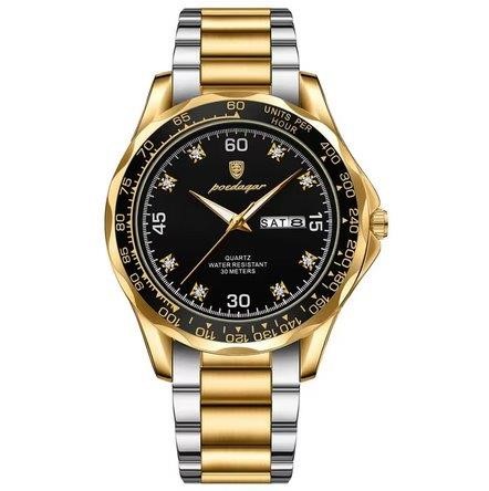 High Quality Simulated Diamond Men's Poedagar Watch-include box original