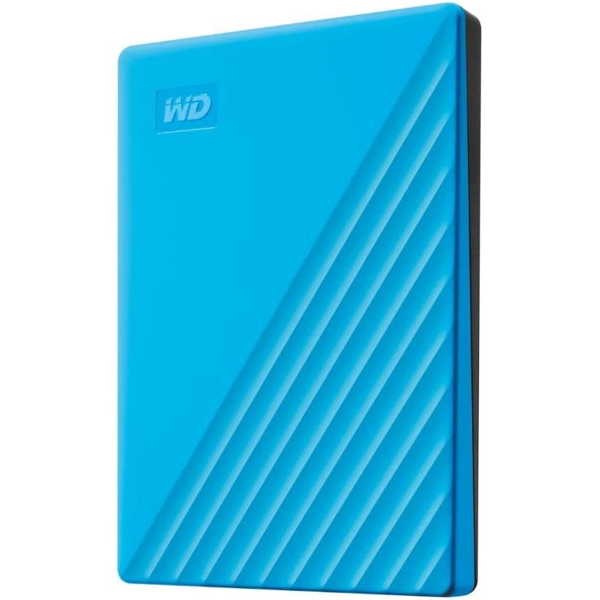 WESTERN DIGITAL My Passport USB 3.0 External Hard Drive, 2TB, Blue, WDBYVG0
