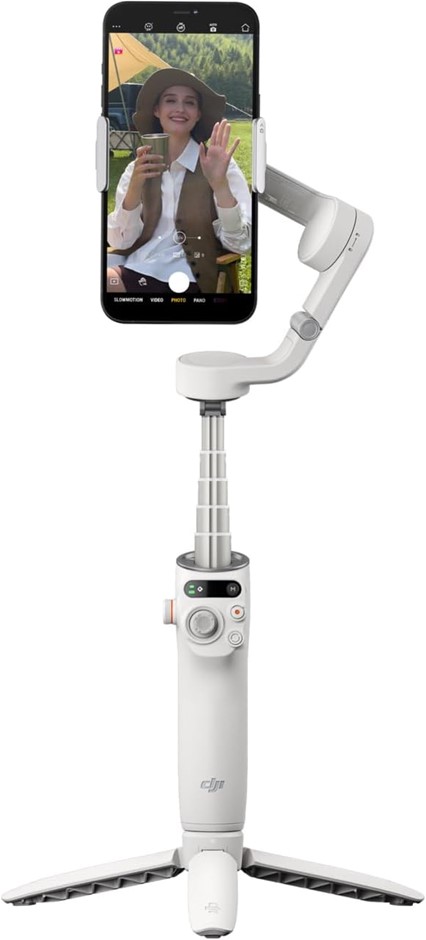 DJI Osmo Mobile 6, 3-Axis Phone Gimbal, RRP: $211.81. NB: Used, No Sign Of
